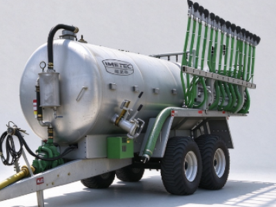 Cisterna de chorume Imetec, distribuidor de estrume líquido para aplicação de fertilizante orgânico na exploração agrícola