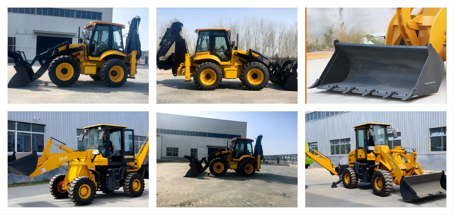 Multifunctional backhoe loader Multifunctional backhoe loader