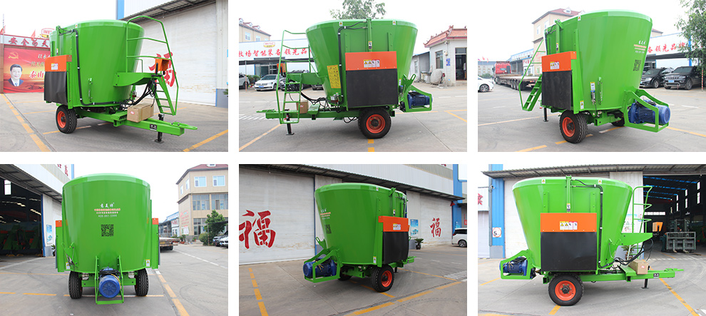 8m³ Vertical Traction Mixer 8m³ Vertical Traction Mixer