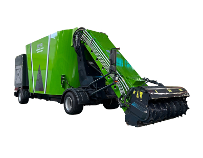 Máquina autopropulsada de 10 metros cúbicos